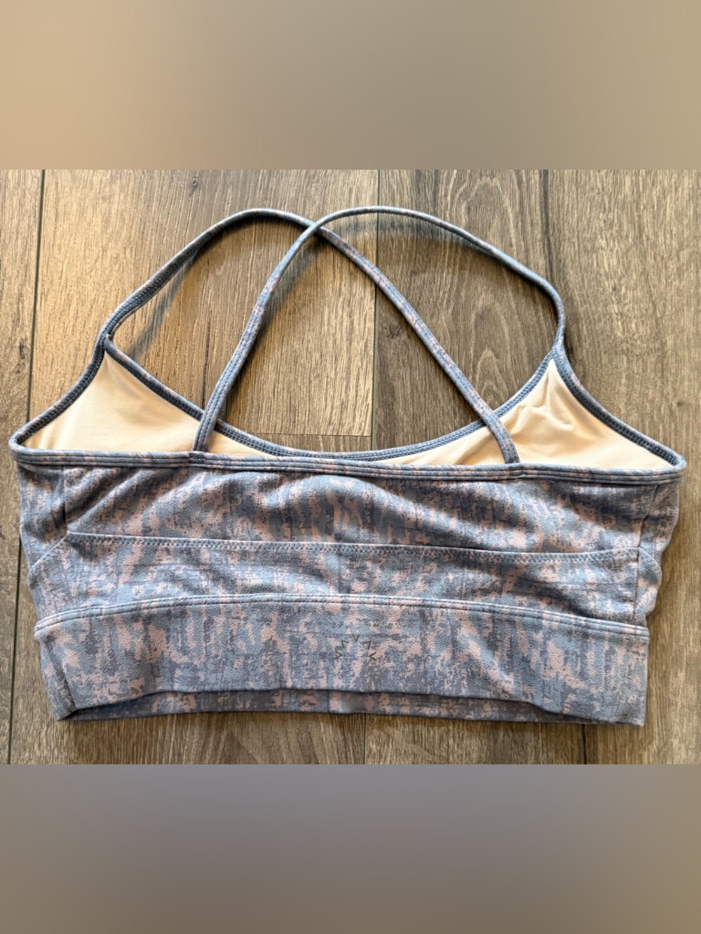 Varley Sports Bra Top Size Medium Strappy Back Performance Activewear - Picture 2 of 6